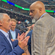 Baseball commissioner Rob Manfred, left, and MLBPA president Tony Clark.